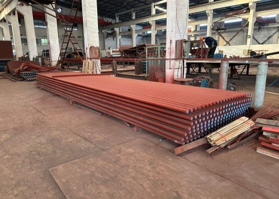 Membrana de refrigeração de água Caldeira de parede de água 0,2 MPa Tamanho personalizado