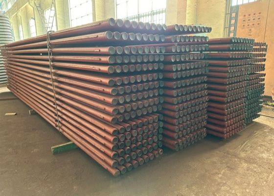 Conexão de flange de tubo de água da membrana da parede da caldeira interna