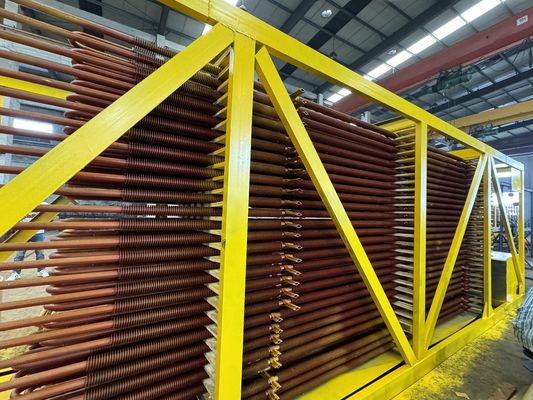 Tubos de aleta espiral de alumínio para soluções de eficiência de transferência de calor ótima