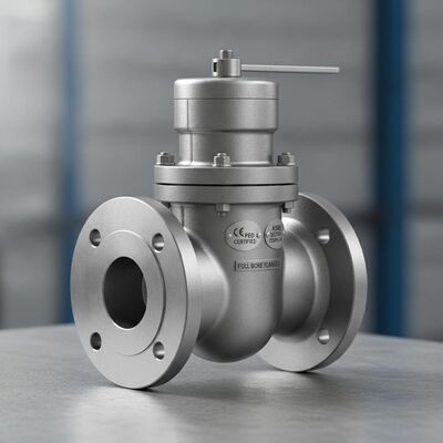Certificado CE e PED Compatível com a secção I da ASME válvula de emergência de segurança de caldeira com flanges de furo completo