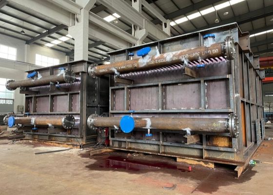 Economizador de caldeiras de tubos de pinças de gás de aço inoxidável para recuperação de calor