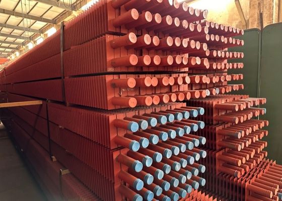 Caldeira de alta eficiência H Fin Tube Copper Alloy 12,7-18mm Base Pipe OD