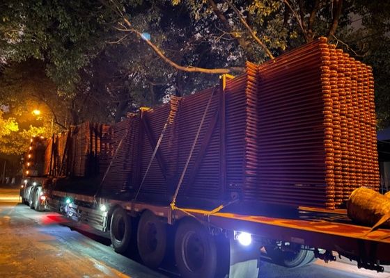 Trocadores de calor Tubos serpentinos de aço corten aço ND 09CrCuSb