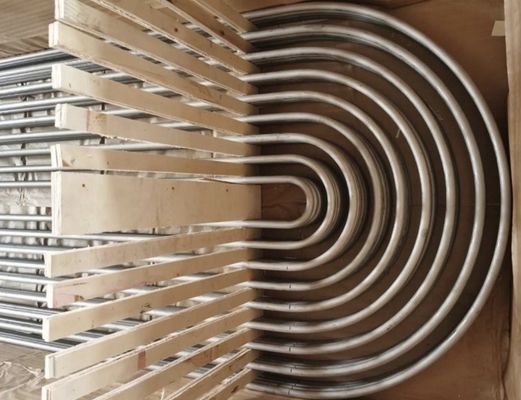 Tubos de serpentina de aço ligado, com trocadores de calor ASTM personalizados