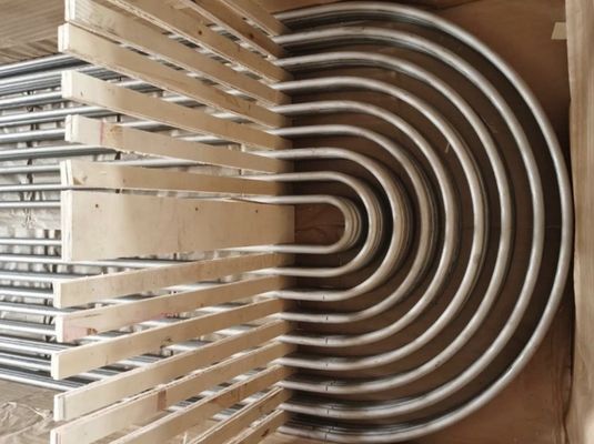 Trocador de calor de tubos de aço corten com nadadeira de 1500 mm certificado TUV