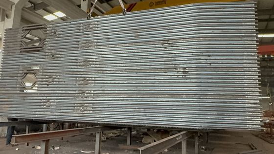 Partes de caldeiras de parede de membrana de soldadura ISO/ASME/SGS Padrão Painéis de parede de água