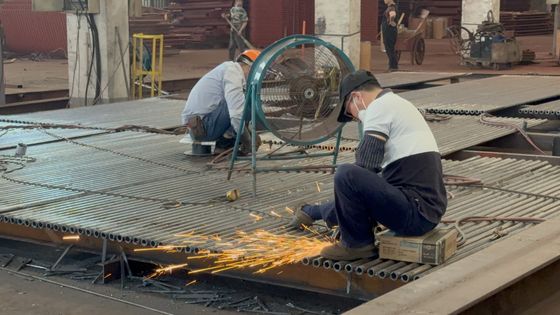 Partes de caldeiras de parede de membrana de soldadura ISO/ASME/SGS Padrão Painéis de parede de água