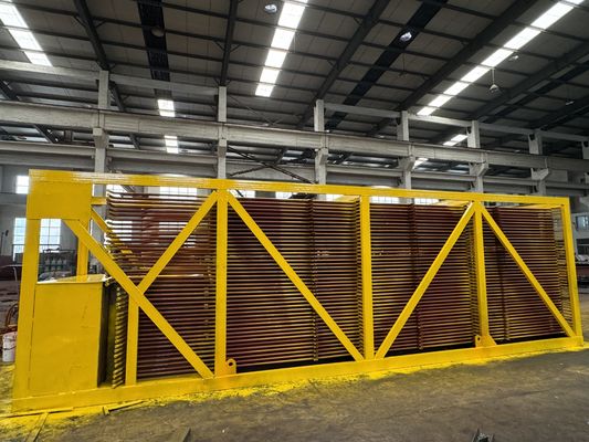 Acessórios de caldeiras Economizador de tubos de aço com tubo de barbatanas