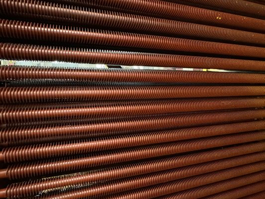 Tubos de asa espiral personalizados com 8-20Nodes de asas por polegada Tubos de base de aço inoxidável 1m-10m comprimento