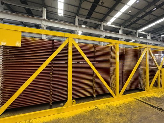 Acessórios de caldeiras Economizador de tubos de aço com tubo de barbatanas