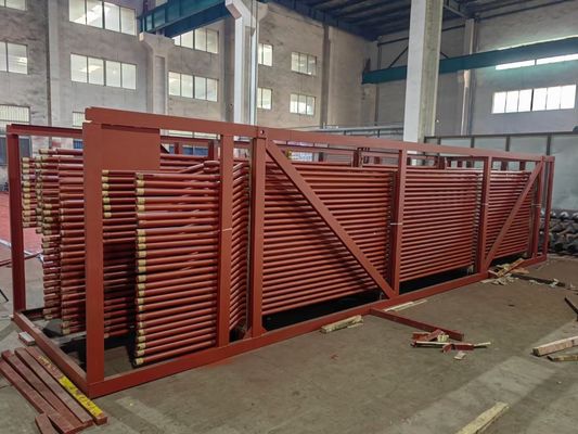 Membrana de caldeira, parede de água, painéis de tubos de aço, tubos de barbatanas para centrais elétricas ASTM A213 T11 T12 T22 T9 T91