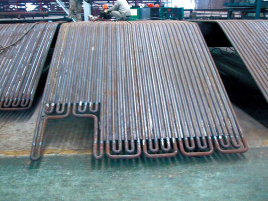 Caixa de aquecimento de aço industrial de liga de aço carbono Economizer tubo serpentina para usina de energia