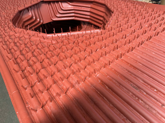 Soldagem a arco submerso 38.1*3.2 Construção de parede de membrana de caldeira Alta eficiência