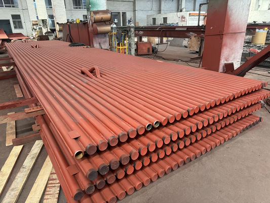 Soldagem a arco submerso 38.1*3.2 Construção de parede de membrana de caldeira Alta eficiência