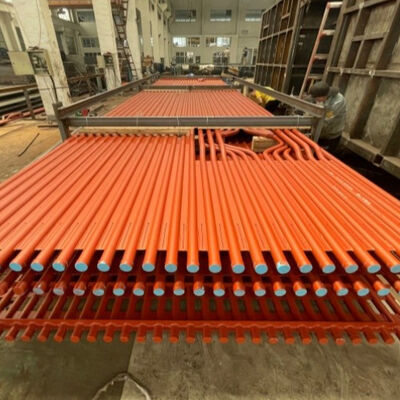 Caldeira de vapor Cabeça que fornece distribuição de vapor seco controlando o teor de água e possibilitando a flexibilidade da secção da caldeira