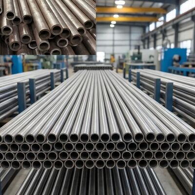 Tubos sem costura de aço carbono ASTM TP304/304L/316/316L