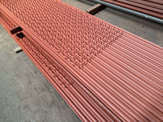 Painel de parede de água de caldeira de aço carbono tipo membrana para peças sobressalentes de caldeira